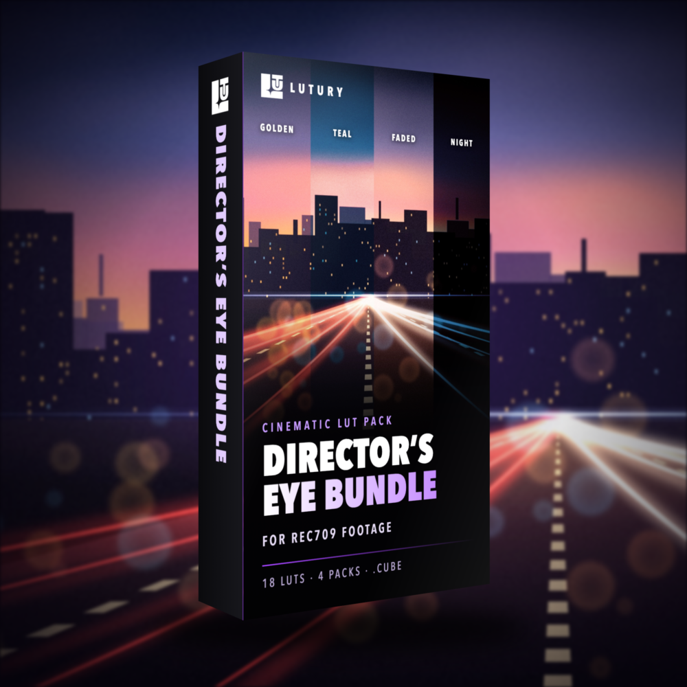 Director’s Eye Bundle: 18 Cinematic LUTs (Rec709)